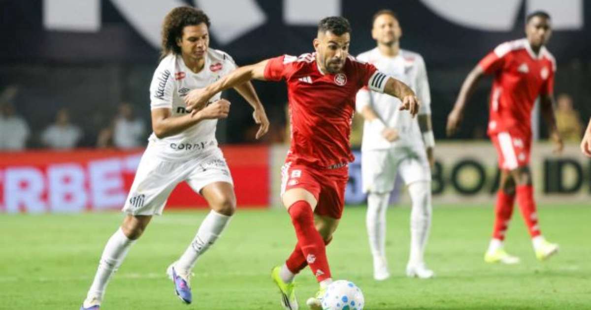 Sem Neymar, Santos busca primeira vit�ria sobre o Inter em seis anos