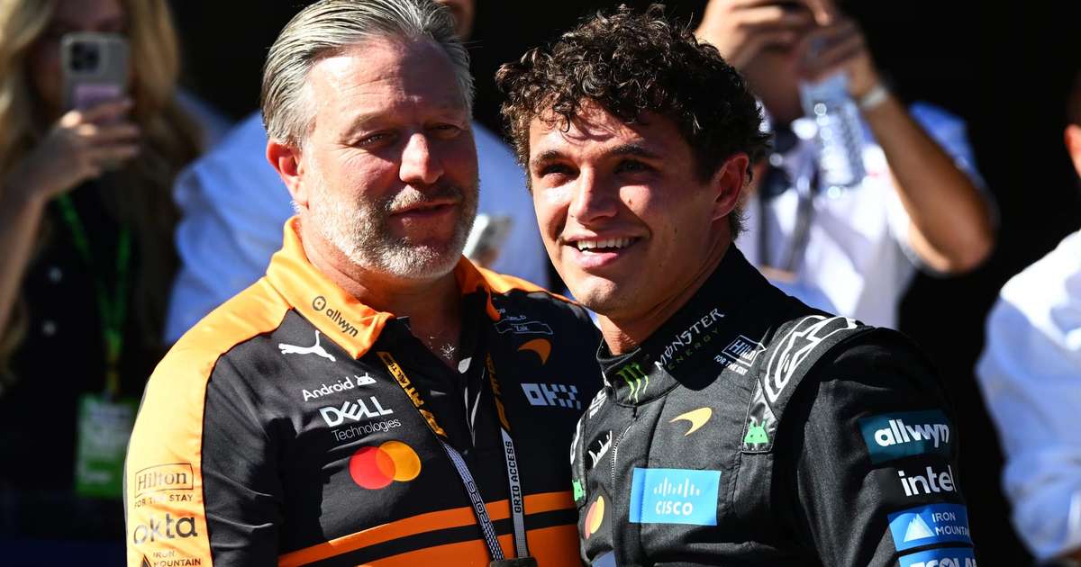 F1: Zak Brown culpa Safety Car Virtual por vit�ria perdida de Norris no GP da Espanha