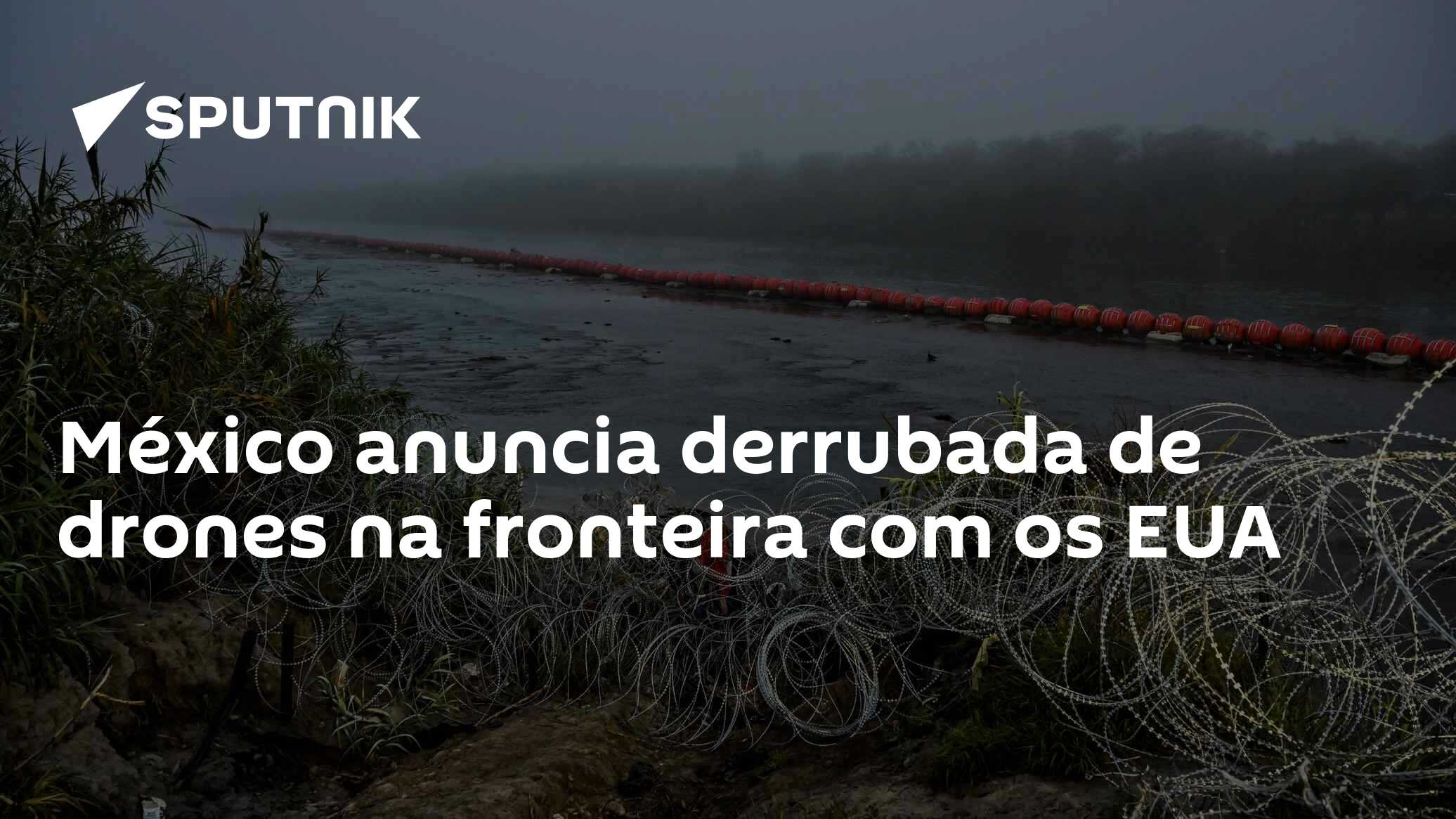 M�xico anuncia derrubada de drones na fronteira com os EUA