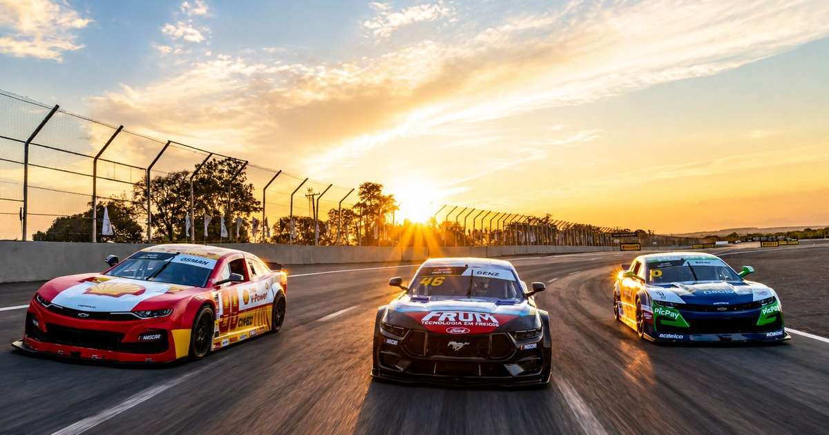 NASCAR Brasil: Vitor Genz surpreende no fim e conquista pole no oval de Curvelo