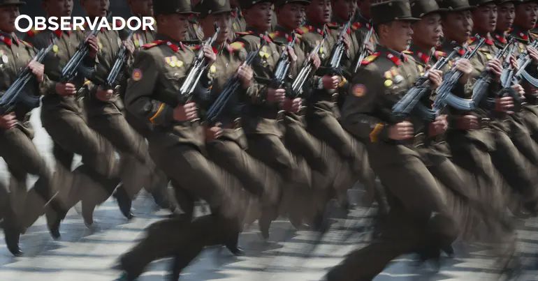 H duas semanas que tropas norte-coreanas no so vistas na frente de batalha
