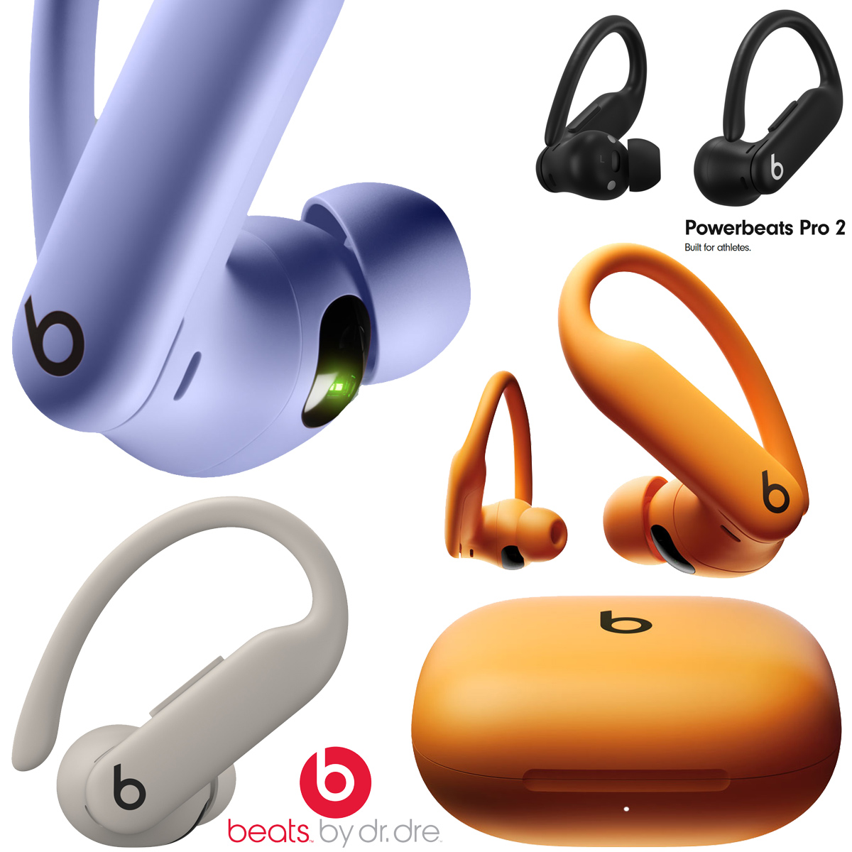 Fones Powerbeats Pro 2 da Beats By Dre com monitoramento cardaco