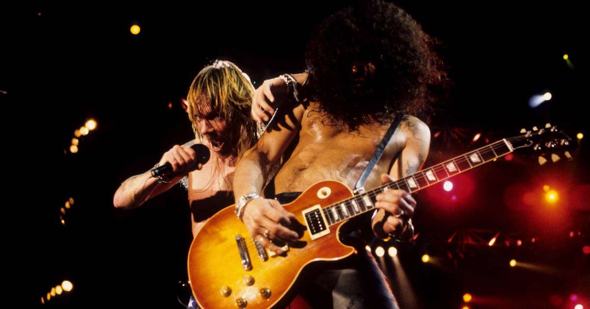 As msicas de Slash que Axl Rose se recusou a gravar no Guns N' Roses