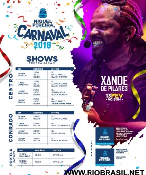 CARNAVAL 2018 | MIGUEL PEREIRA  | PORTELA E CONRADO
