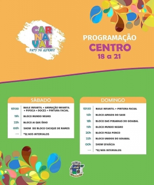 Carnaval Paty do Alferes no Centro | Domingo 