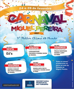 CARNAVAL 2017 | TER�A FEIRA | 28/02 - BANDA GATO PRETO E CA�AROLA DO ROLI�O