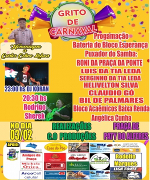 Grito de Carnaval 2024 - Homenagem a Carlos Celino Lisboa