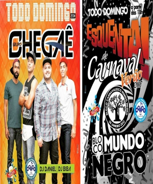GRUPO CHEGAE E BLOCO MUNDO NEGRO NO ESQUENTA DE CARNAVAL DO MPAC