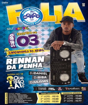 RENNAN DA PENHA  E BATERIA DO BLOCO QUE ISSO A� NO MPAC