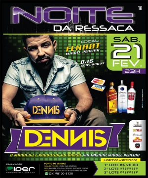 BAILE DA RESSACA DE CARNAVAL COM DENNIS DJ
