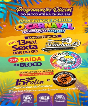 Carnaval Bloco At� na Chuva Sai