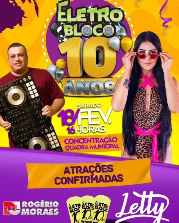 Carnaval 2023 | Eletro Bloco | 10 anos 