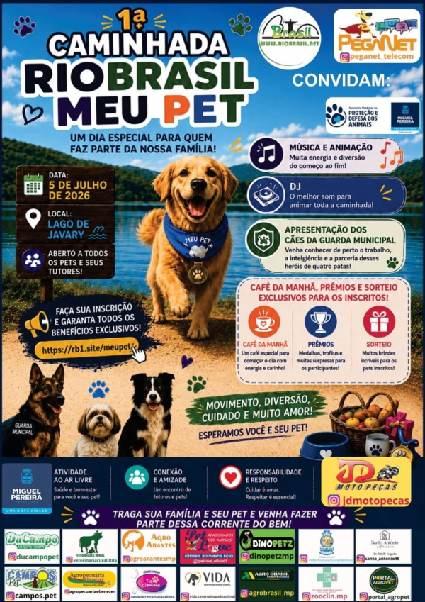 Caminhada Riobrasil meu pet